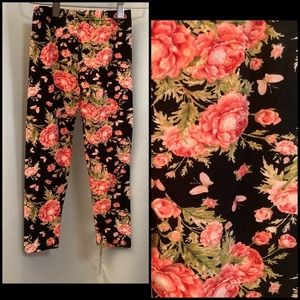 Leggings Kid’s Age 3-5 Elastic Waistband Juilliard Pattern